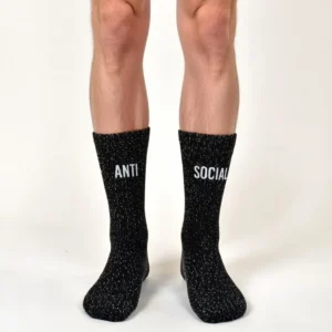 Générique Chaussettes Paillettes Duo anti Social — Chaussettes à Paillettes