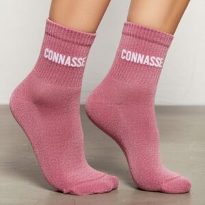 Chaussette à Paillette Connasse Rose