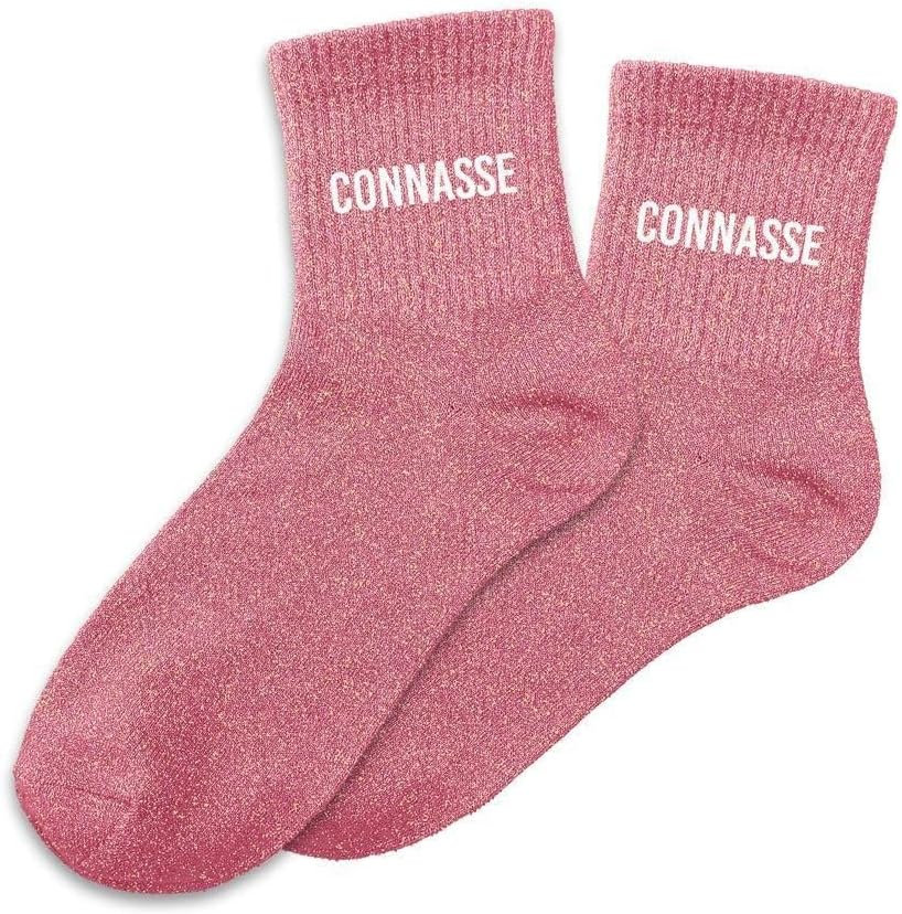 Chaussette à Paillette Connasse Rose – Image 4