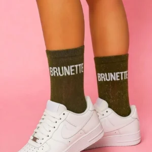 Chaussettes à Paillettes Message​