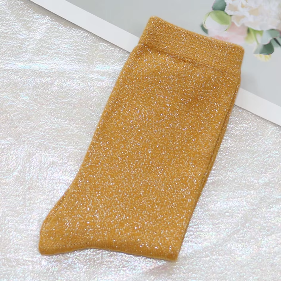 Chaussette à Paillette Orange – Classique