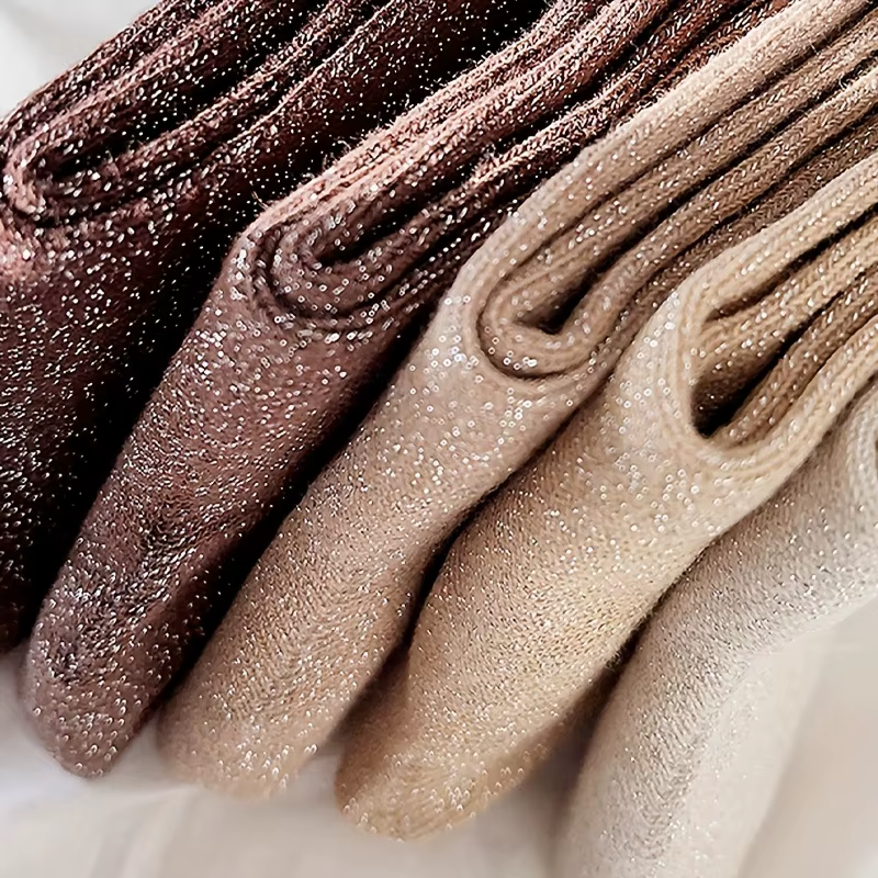 Chaussette à Paillette Mi-Hautes Rétro – Lot de 5 – Image 6