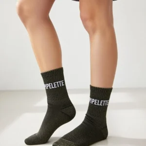 Chaussette à Paillette Pipelette Grise