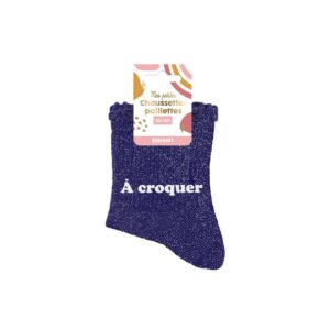 Chaussette à Paillette Enfant A Croquer 3-6Ans Fille