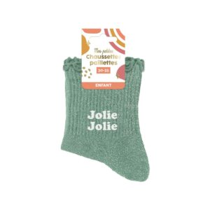 Chaussette à Paillette Enfant Jolie 6-10Ans Fille