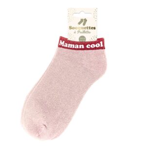 Socquette à Paillette Maman Cool