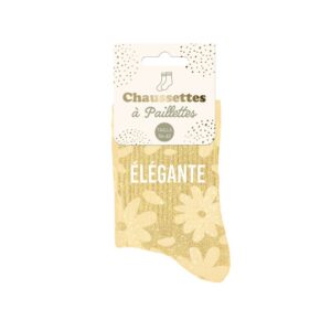 Chaussette à Paillette Elegante