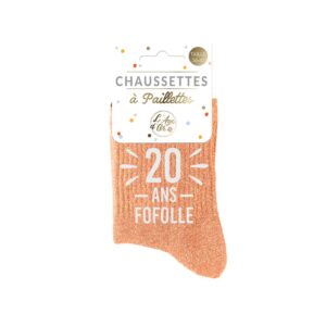 Chaussette à Paillette 20 Ans