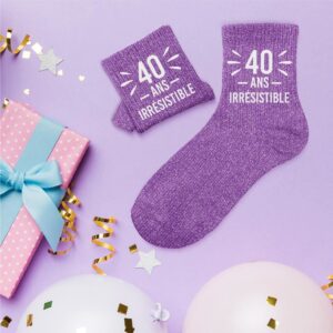 Chaussettes à Paillette​s Anniversaire