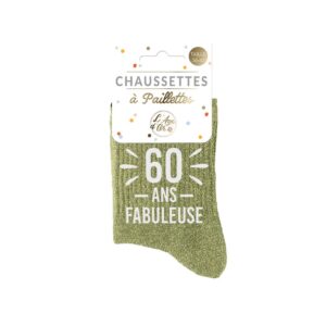Chaussette à Paillette 60 Ans