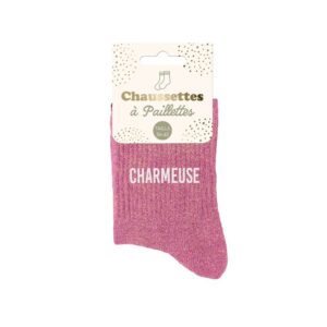 Chaussette à Paillette Charmeuse