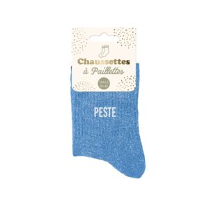Chaussette à Paillette Peste