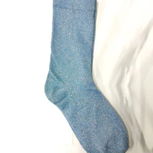 Chaussette à Paillette Bleu Turquoise