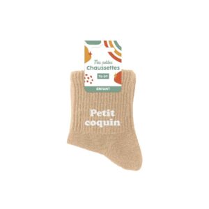 Chaussettes enfant petit coquin 3-6ans garcon