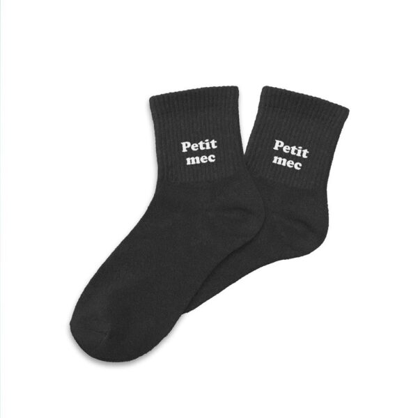 Chaussettes enfant petit mec 6-10ans garcon (noir) — boutique en ligne