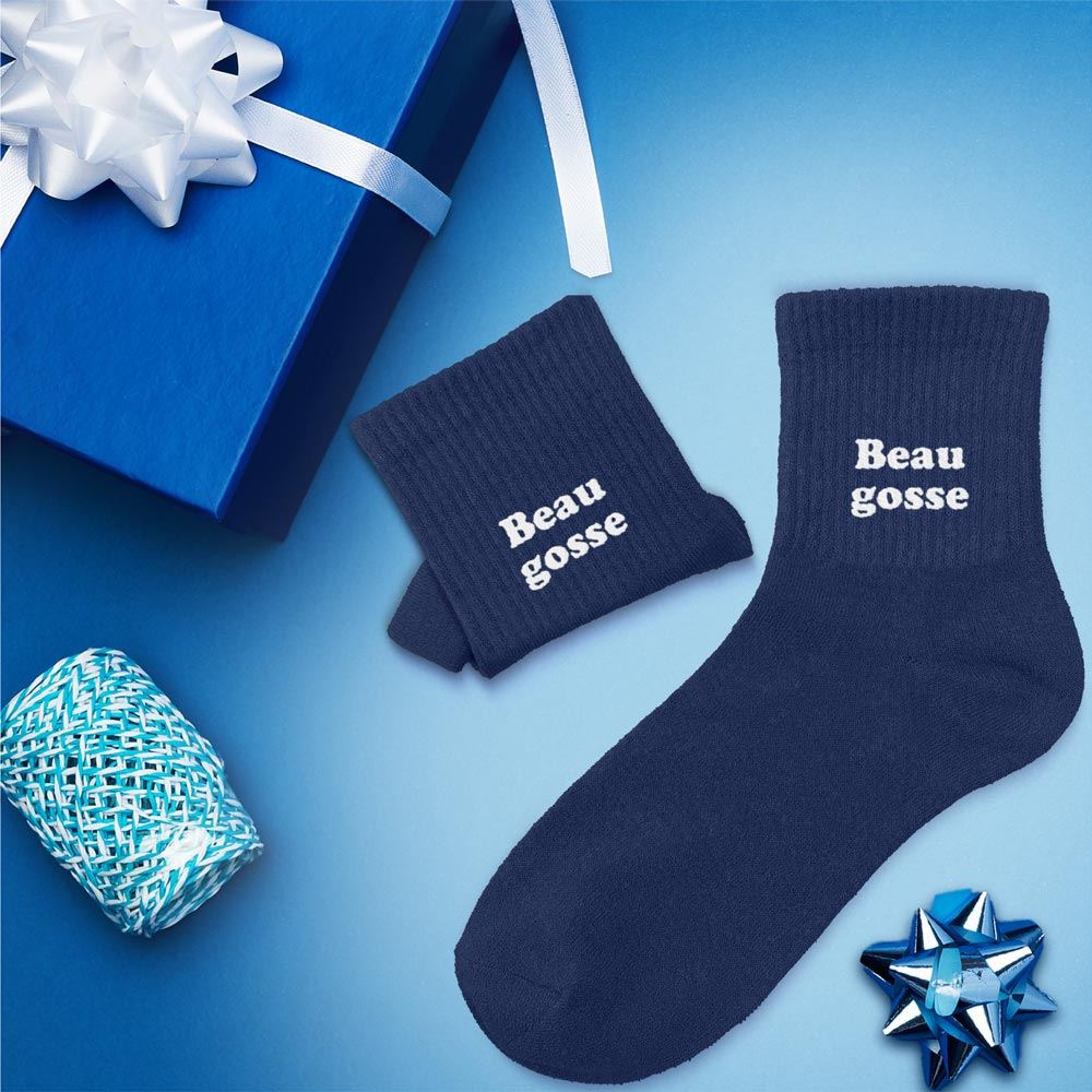 Chaussettes enfant beau gosse 6-10ans garcon — Chaussettes à Paillettes