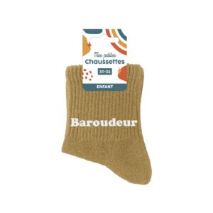 Chaussettes enfant baroudeur 6-10ans garcon