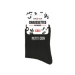 Chaussettes noires petit con homme — Chaussette à Paillette