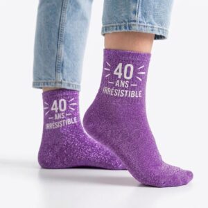 Chaussette à Paillette A 40 Ans