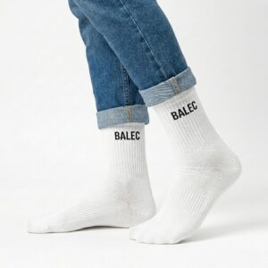 Chaussettes blanches balec homme