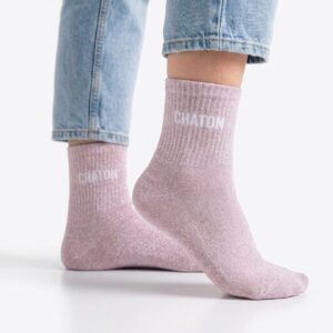Chaussette à Paillette Chaton