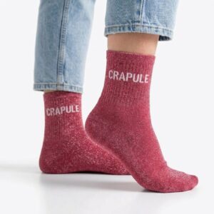 Chaussette à Paillette Crapule