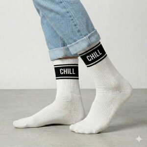 Chaussettes homme a bandes chill