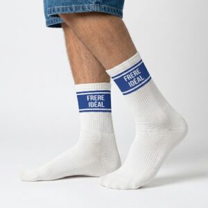 Chaussettes homme a bandes frere ideal