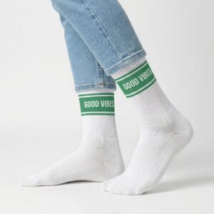 Chaussettes homme a bandes good vibes