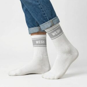 Chaussettes homme a bandes wesh