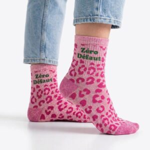 Chaussettes à Paillettes leopard zero defaut