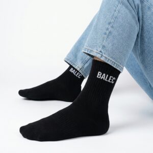 Chaussettes noires balec homme