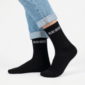 Chaussettes noires beau gosse homme