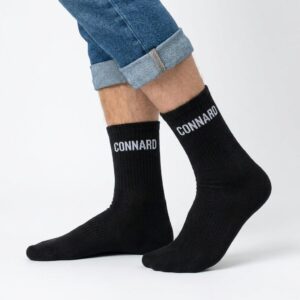 Chaussettes noires connard homme