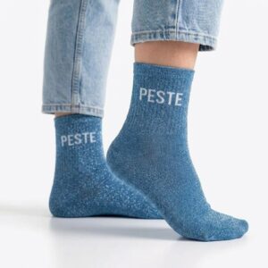 Chaussette à Paillette Peste