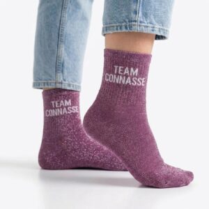 Chaussette à Paillette Team Connasse