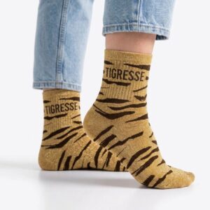 Chaussette à Paillette Tigresse