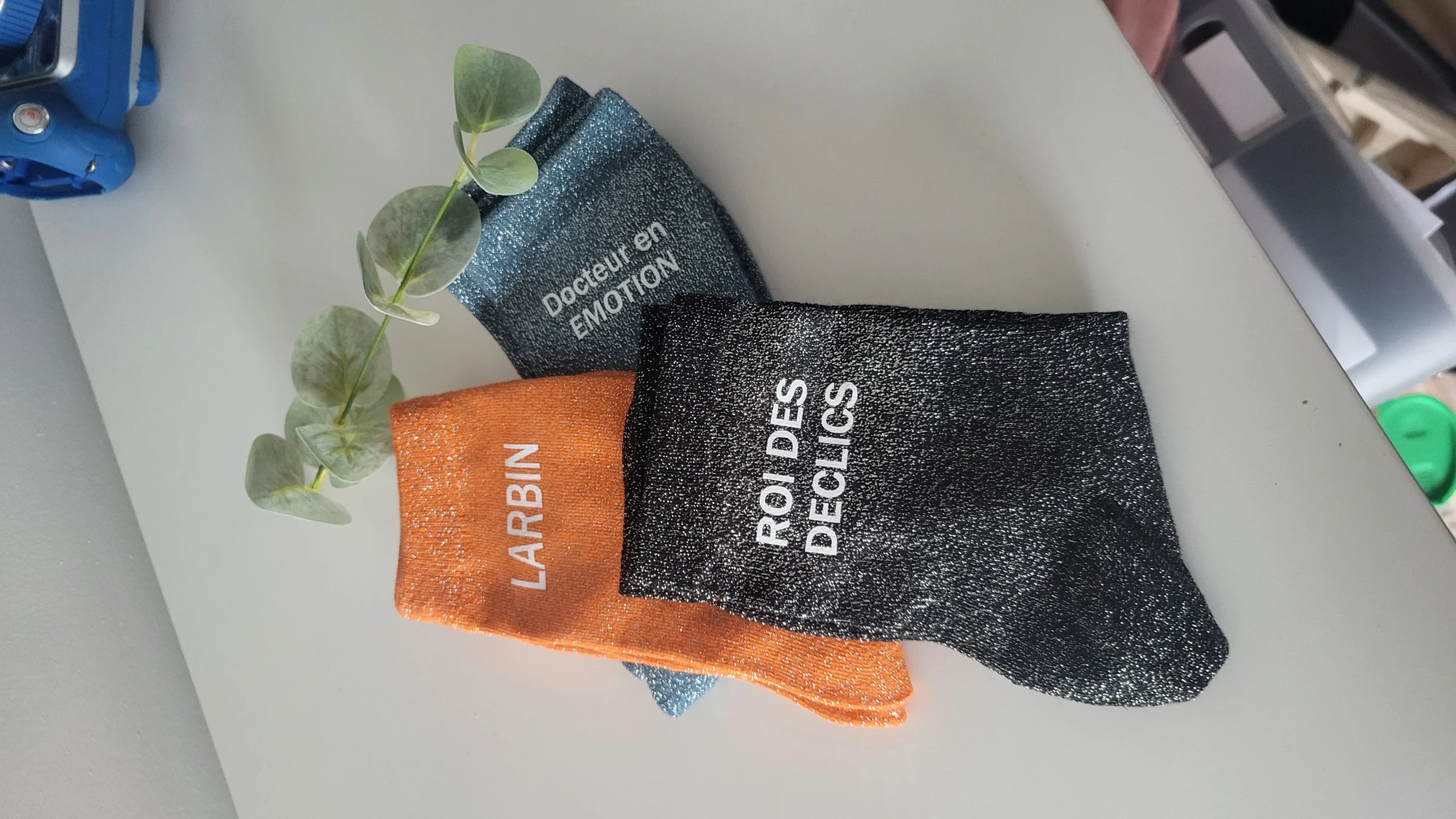 Chaussette à Paillettes Personnalisée ✨ – Image 5