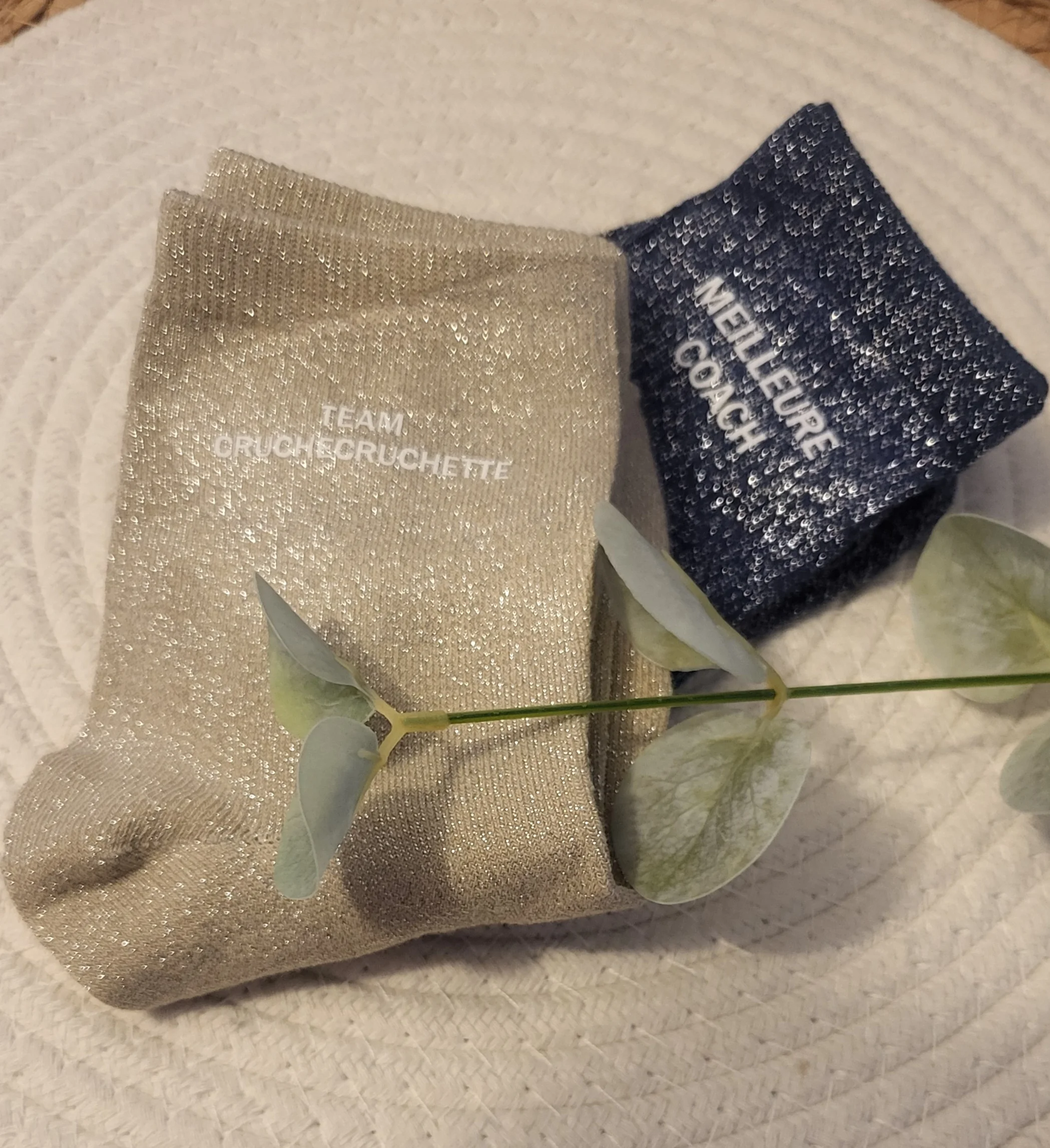 Chaussette à Paillettes Personnalisée ✨ – Image 4