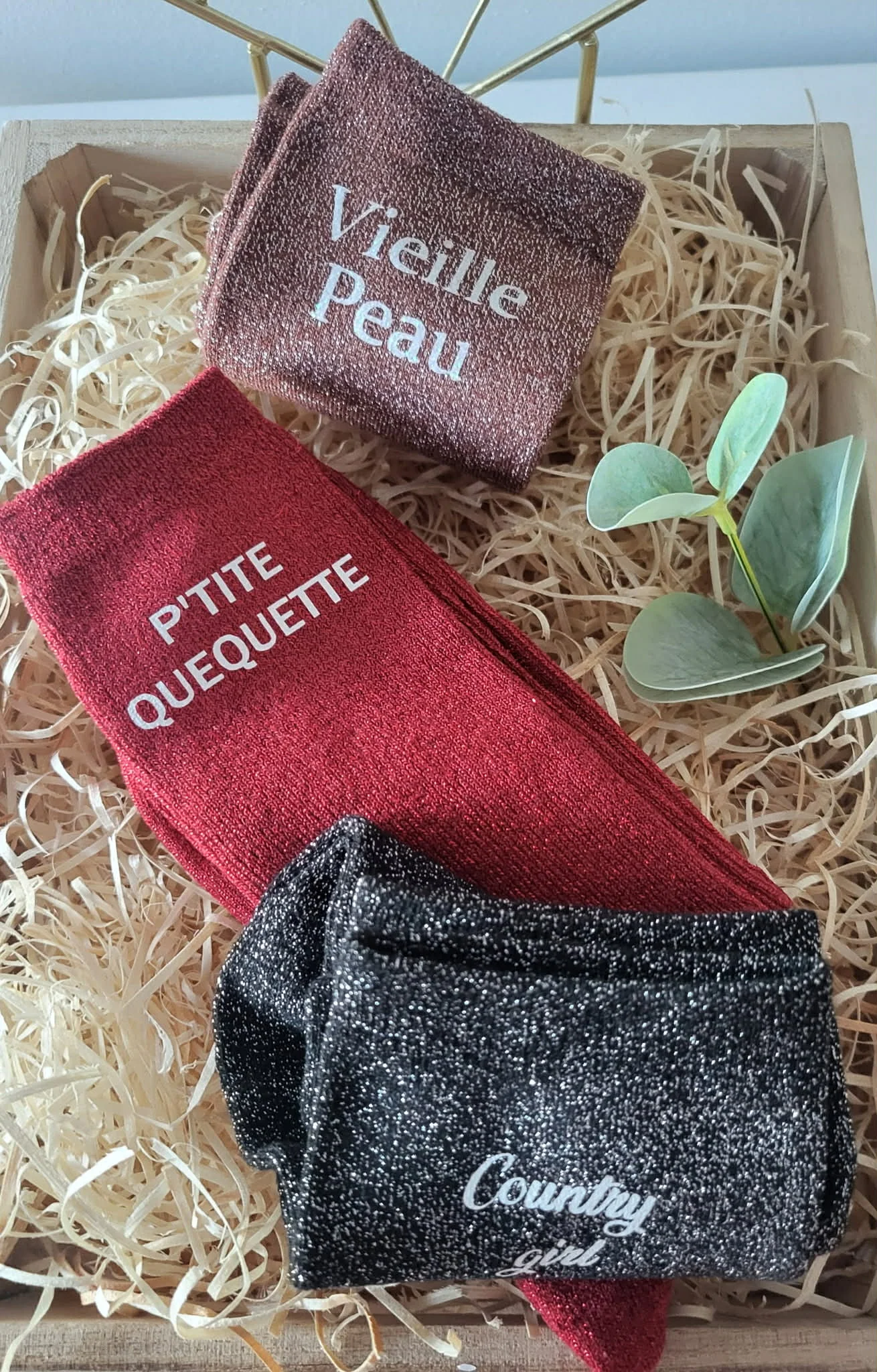 Chaussette à Paillettes Personnalisée ✨ – Image 13