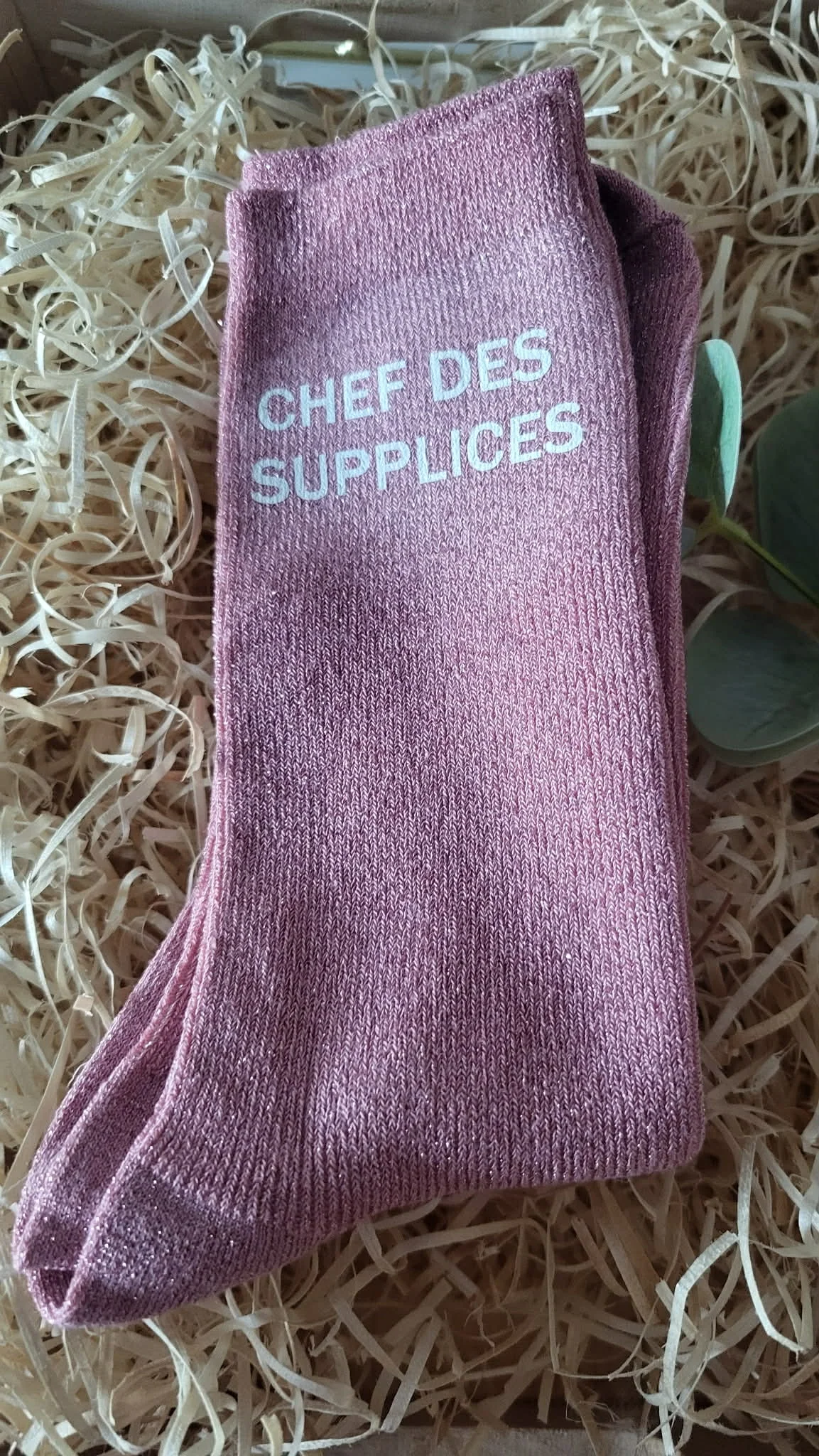 Chaussette à Paillettes Personnalisée ✨ – Image 10