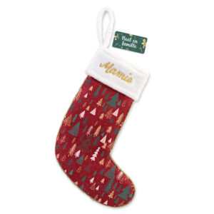 Chaussette deco noel "mamie" — Chaussettes à Paillettes