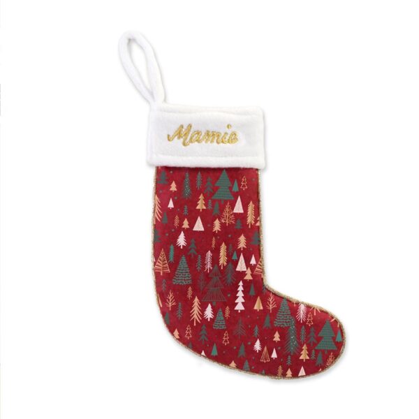 Chaussette deco noel mamie — boutique en ligne